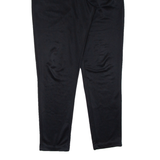 PUMA Mens Track Pants Black Tapered L W32 L29