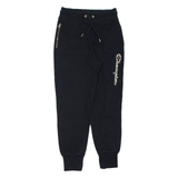 CHAMPION Womens Joggers Black Tapered XS W28 L28