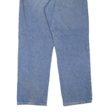 CARHARTT Blanket Lined Workwear Mens Jeans Blue Tapered Stone Wash W35 L32