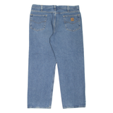 CARHARTT Workwear Mens Jeans Blue Relaxed Tapered W40 L30