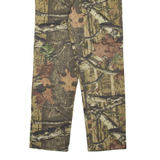 BRAIDED RIVER Woodland Camo Mens Jeans Green Regular Tapered W34 L34