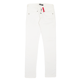 PAUL FRANK INDUSTRIES Womens Jeans White Slim Skinny W29 L33
