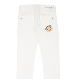 PAUL FRANK INDUSTRIES Womens Jeans White Slim Skinny W29 L33