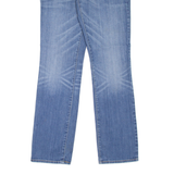 LEVI'S Womens Jeans Blue Regular Straight Stone Wash W27 L32