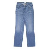 LEVI'S Womens Jeans Blue Regular Straight Stone Wash W27 L32