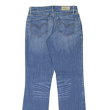 LEVI'S Womens Jeans Blue Regular Straight Stone Wash W27 L32