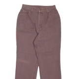 JEANOLOGY Womens Jeans Brown Regular Mom W26 L29