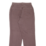 JEANOLOGY Womens Jeans Brown Regular Mom W26 L29