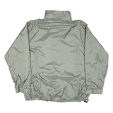 PETER STORM Mens Rain Jacket Green Nylon Hooded L