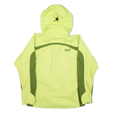 JACK WOLFSKIN Womens Rain Jacket Green Hooded UK 10