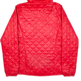 COLUMBIA Insulated Womens Quilted Jacket Pink Hooded S