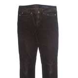 TOMMY BAHAMA Mens Corduroy Trousers Brown Regular Tapered W30 L31