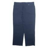 NIKE Chino Mens Trousers Blue Regular Straight W38 L32