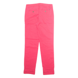 TOMMY HILFIGER Chino Womens Trousers Pink Regular Tapered W30 L30