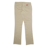 DICKIES Chino Womens Trousers Beige Regular Straight W28 L31