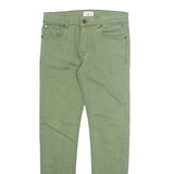 QUIKSILVER Mens Trousers Green Regular Straight W26 L29