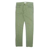 QUIKSILVER Mens Trousers Green Regular Straight W26 L29