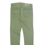 QUIKSILVER Mens Trousers Green Regular Straight W26 L29