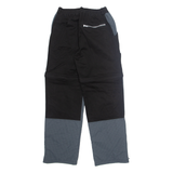 GAPPAY Outdoor Mens Trousers Black Regular Straight W26 L30