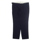 Workwear Mens Trousers Blue Regular Straight W38 L32