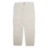 CARHARTT WIP Chino Mens Trousers Cream Regular Straight W31 L27