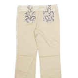 SFARZO Womens Trousers Beige Regular Straight W34 L31