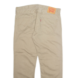 LEVI'S 559 Mens Trousers Beige Regular Straight W33 L30