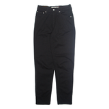 LEVI'S Womens Trousers Black Slim Tapered W28 L32