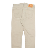 LEVI'S 510 Mens Trousers Beige Regular Straight W32 L34