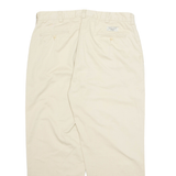 POLO RALPH LAUREN Chino Mens Trousers Cream Regular Straight W36 L28