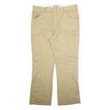 DICKIES Mens Trousers Beige Regular Straight W40 L31