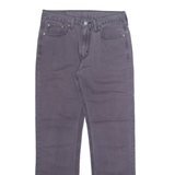 LEVI'S 514 Mens Trousers Purple Regular Straight W30 L32
