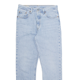 LEVI'S Womens Trousers Blue Regular Straight W28 L28