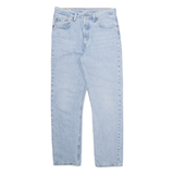 LEVI'S Womens Trousers Blue Regular Straight W28 L28
