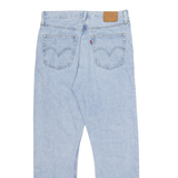 LEVI'S Womens Trousers Blue Regular Straight W28 L28