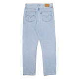 LEVI'S Womens Trousers Blue Regular Straight W28 L28
