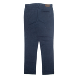 MICHAEL KORS Mens Trousers Blue Regular Straight W34 L34