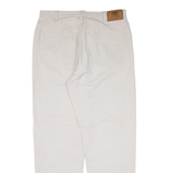 ROUTE 66 Mens Trousers Beige Relaxed Straight W32 L30