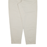 H.I.S Womens Trousers Beige Relaxed Tapered W34 L30