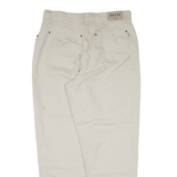 H.I.S Womens Trousers Beige Relaxed Tapered W34 L30