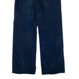 TIMBERLAND Womens Trousers Blue Loose Straight W32 L30