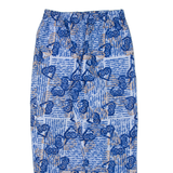 Womens Trousers Blue Relaxed Tapered W30 L27