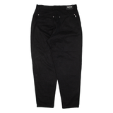 H.I.S Womens Trousers Black Relaxed Tapered W33 L30