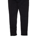 LEVI'S 711 BIG E Womens Trousers Black Slim Skinny W30 L27