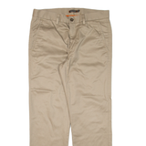 DOCKERS D1 Mens Trousers Beige Regular Straight W33 L29