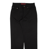 PIERRE CARDIN Mens Trousers Black Regular Straight W31 L31