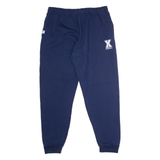 RUSSELL ATHLETIC X Football Mens Sweatpants Blue Straight XL W34 L26