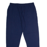 RUSSELL ATHLETIC X Football Mens Sweatpants Blue Straight XL W34 L26