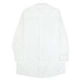 ZARA BASIC Womens Shirt Dress White Long Sleeve Knee Length M