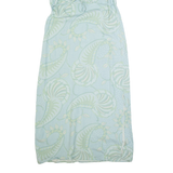 TOMMY BAHAMA Womens Maxi Dress Blue 90s Paisley Sleeveless Long L